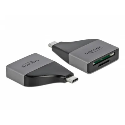 Delock USB Type-C Kartenleser für SD/MMC und Micro SD