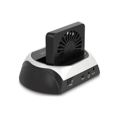 Dockingstation Delock 64280 USB-C 10 Gbps SATA M.2 NVMe Lufter