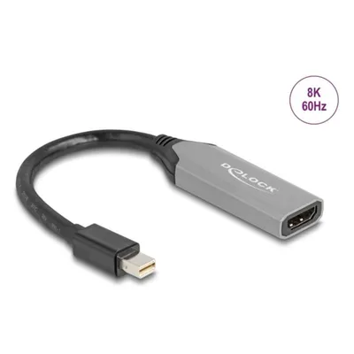 Adapter DeLock 64331 Mini DisplayPort HDMI 8K 0,15 m Plug and Play