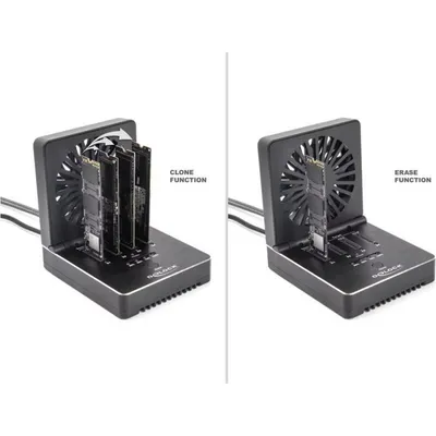 Delock 4 Bay M.2 NVMe SSD USB 20 Gbps Kloner Dockingstation