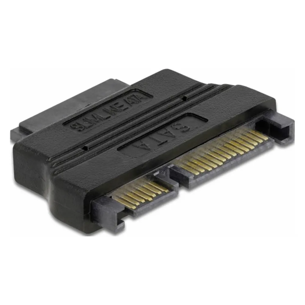 Adapter DeLOCK SATA 22-pin auf Slim SATA 13-pin Schwarz