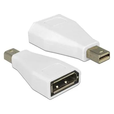 Adapter DeLOCK DisplayPort Mini M/FM Weiß