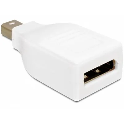 Adapter DeLOCK DisplayPort Mini M/FM Weiß