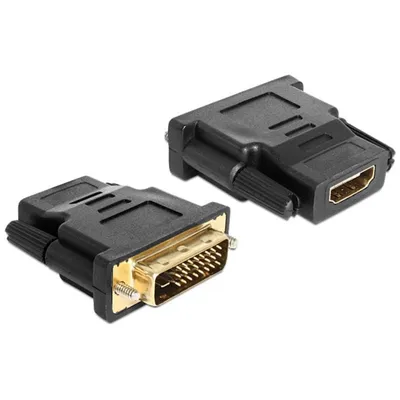 Adapter DeLOCK 65466 DVI 24+1 nach HDMI Schwarz