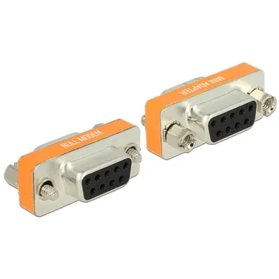 Gender Changer DELOCK 65570 VGA zu VGA vergoldete Kontakte Silber