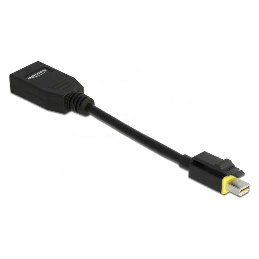 Adapter Mini DisplayPort 1.4 auf DisplayPort DeLOCK 0,15 m