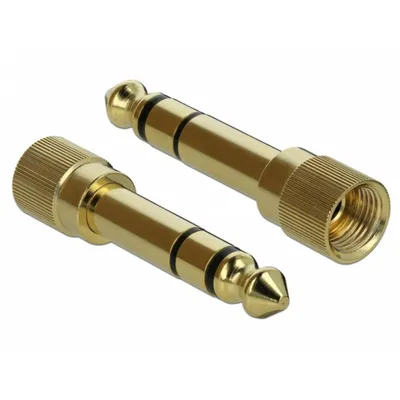 Audio-Adapter DeLOCK 65983 6,35 mm auf 3,5 mm gold