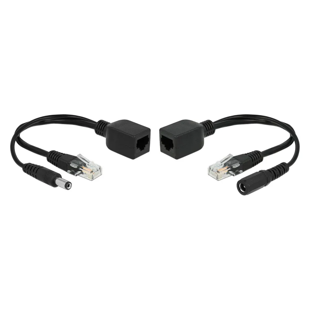 DeLOCK 66023 PoE-Adapter Fast Ethernet 10/100 Mbps