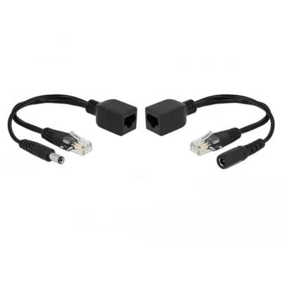 DeLOCK 66023 PoE-Adapter Fast Ethernet 10/100 Mbps