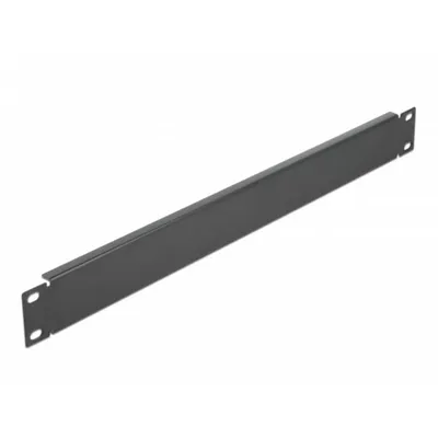 Rackabdeckung DeLock 66289 Metall 1U Schwarz inklusive Montageset