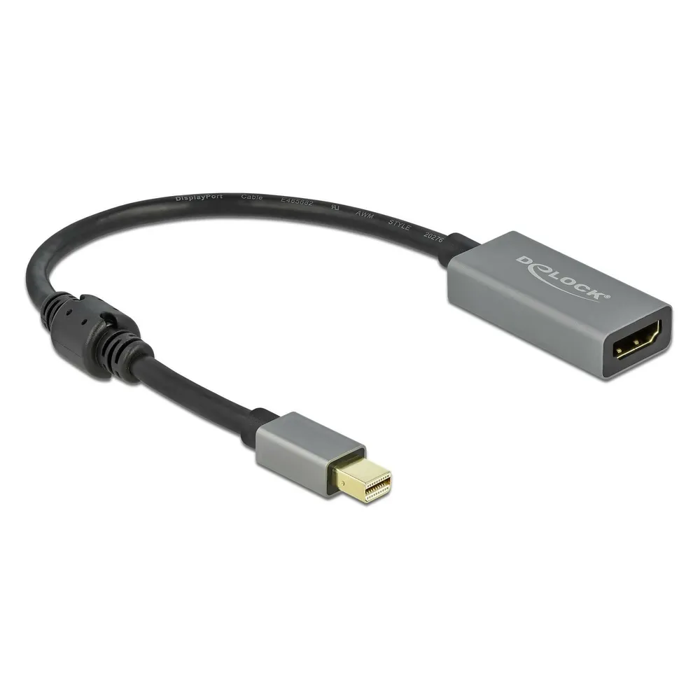 DeLOCK mini DisplayPort 1.4 zu HDMI 4K 60 Hz HDR Adapter