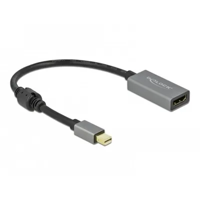 DeLOCK mini DisplayPort 1.4 zu HDMI 4K 60 Hz HDR Adapter