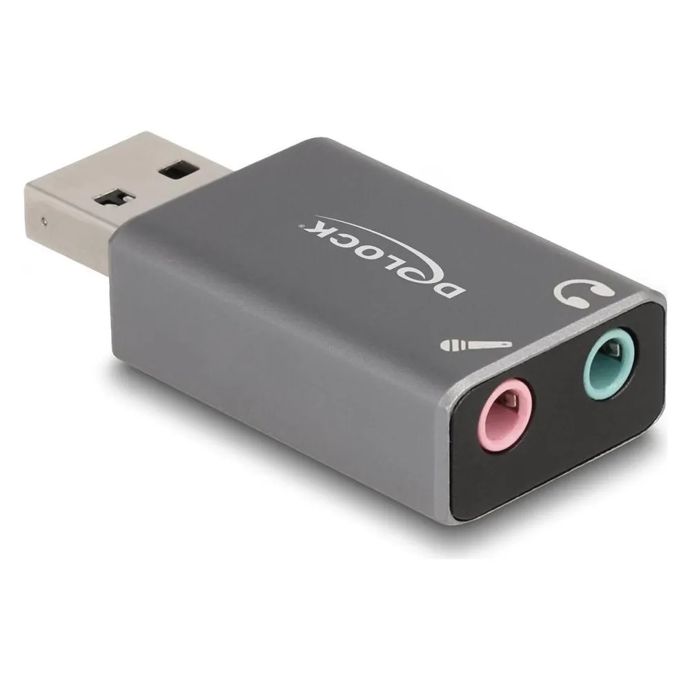 Externe Soundkarte Delock 66633 USB-A 2x3