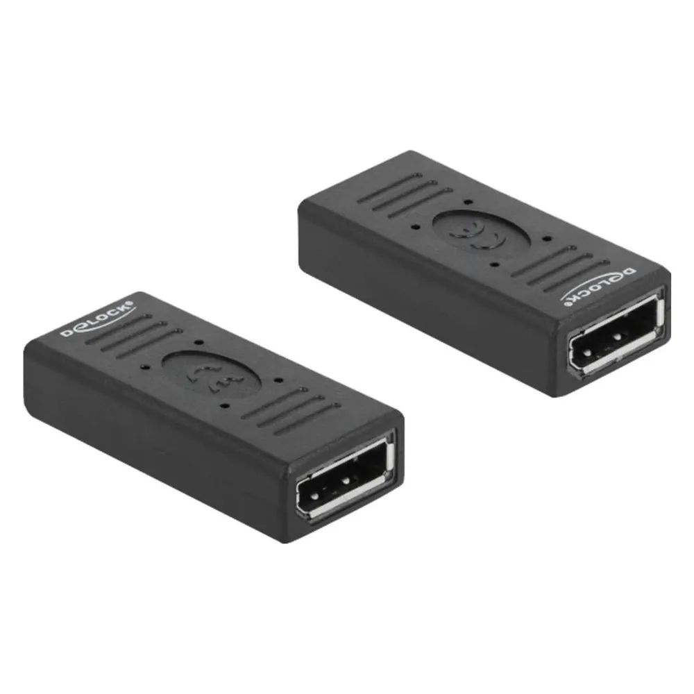 DisplayPort Adapter Weiblich zu Weiblich DeLOCK 1.2 mit Pin 20