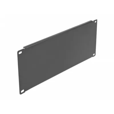Blindpanel DeLock 66664 3U Metall Schwarz für 19" Netzwerkschrank