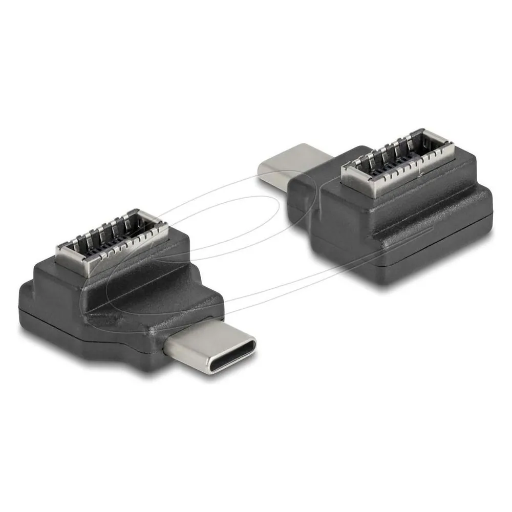 Gender Changer DeLock 67235 USB Type-C auf USB Type-E 10Gbps Schwarz