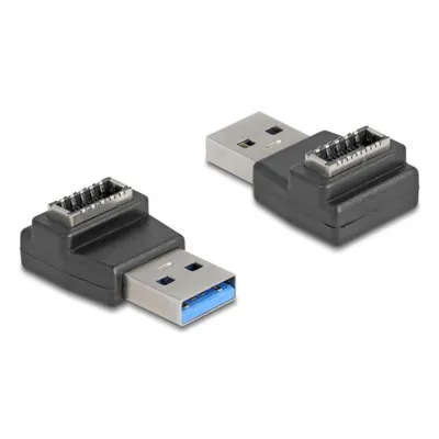Adapter DeLock 67236 USB Type-A zu USB Type-E 10 Gbps Schwarz