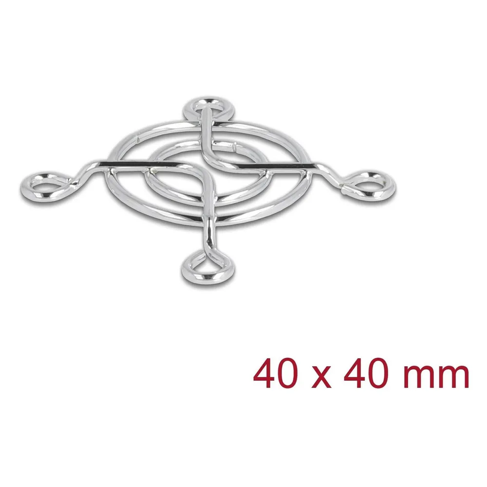 Metall-Gehäuse für Lüfter Delock für 40mm