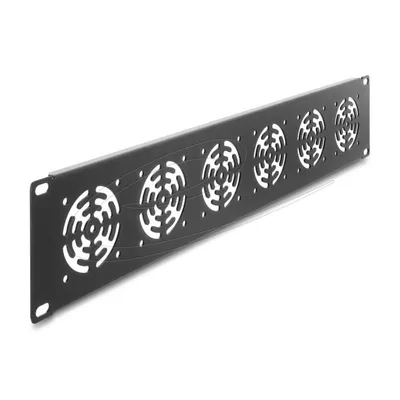 Rückwand Delock 67415 6 integrierte Lüfter Rack 19 Zoll 2U