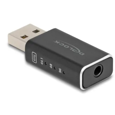 Soundkarte Delock 68001 USB DAC tragbar Hi-Res 24 bit 96 kHz