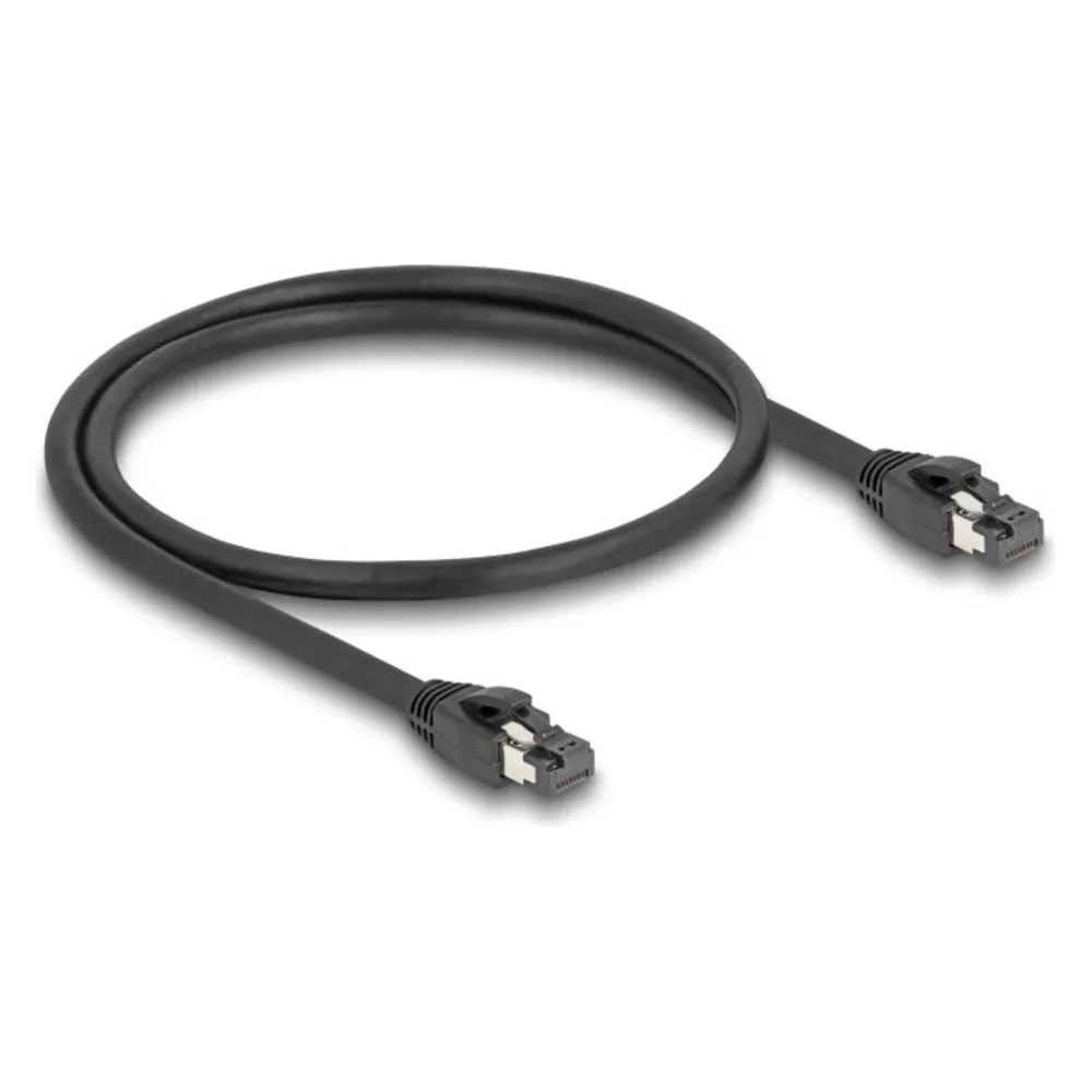 Netzwerkkabel DeLOCK RJ45 Cat.8.1 S/FTP 50 cm bis 40 Gbps
