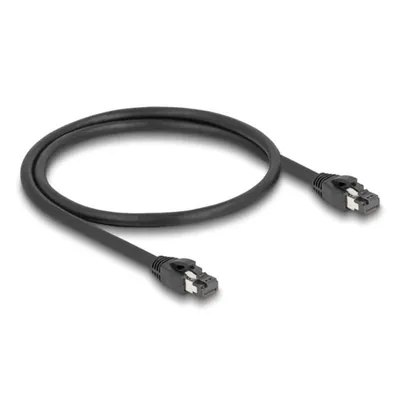 Netzwerkkabel DeLOCK RJ45 Cat.8.1 S/FTP 50 cm bis 40 Gbps