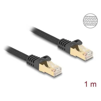 Delock 80317 - Netzwerkkabel RJ45, S/FTP, 1m, schwarz