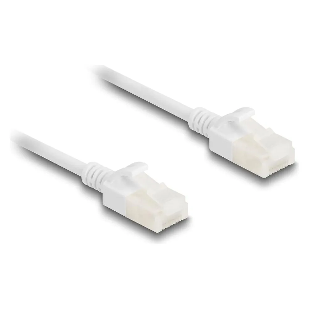 Delock RJ45 Netzwerkkabel Cat.6A Stecker zu Stecker mit robu (U/UTP, CAT6a, 1 m)