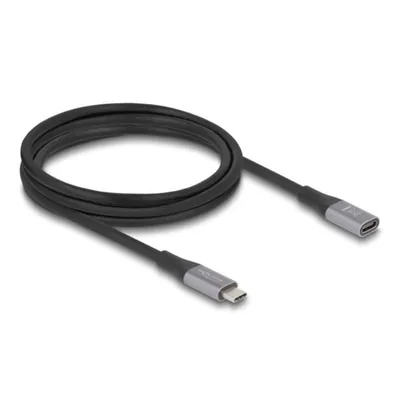 USB4-Verlängerungskabel Delock 81202 2 m USB-C auf USB-C 40 Gbit/s