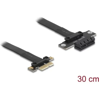 Riser-Kabel PCI Express x1 Delock 81297 0,3 m Schwarz