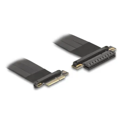 Adapter Delock 81497 PCIe Riser Flexibles Kabel 30 cm Schwarz