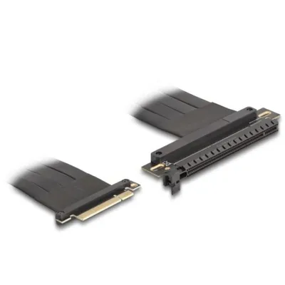 Riser PCIe Delock 81499 0.3 m Schwarz Stecker Male