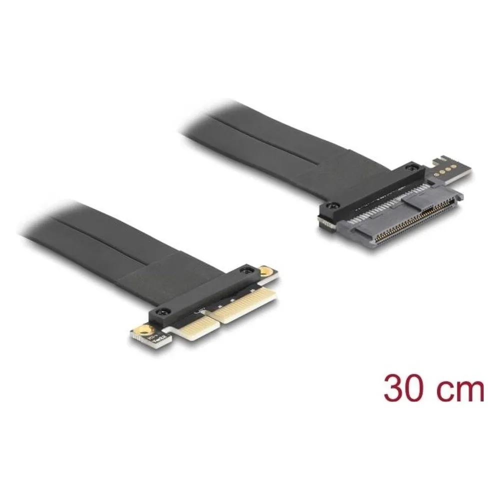 Adapter PCIe Delock 81507 U.2 Kabel 30 cm Schwarz