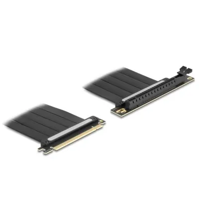Adapter Delock 81509 PCIe 4.0 x16 Riser Kabel 30 cm Schwarz