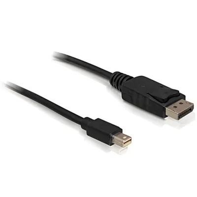 Delock Delock Mini-Displayport Kabel 2m - Stecker vergoldet, unterstützt 4k. Ideal für Mac und PC – zuverlässige und leistungsstarke Verbindung!