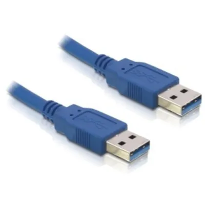 Kabel USB 3.0 DeLOCK 1 m Blau Stecker/Stecker