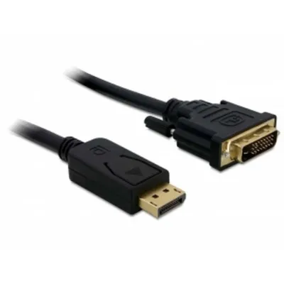 Adapter DeLOCK DisplayPort auf DVI-D 24+1 Stecker 1 m