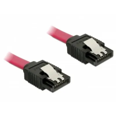 Kabel SATA Delock 82678 0,7 m Männlich/Männlich Rot