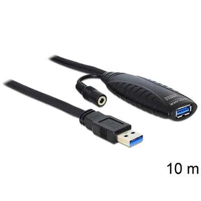 USB 3.0 Verlängerungskabel DeLOCK 10 m Schwarz