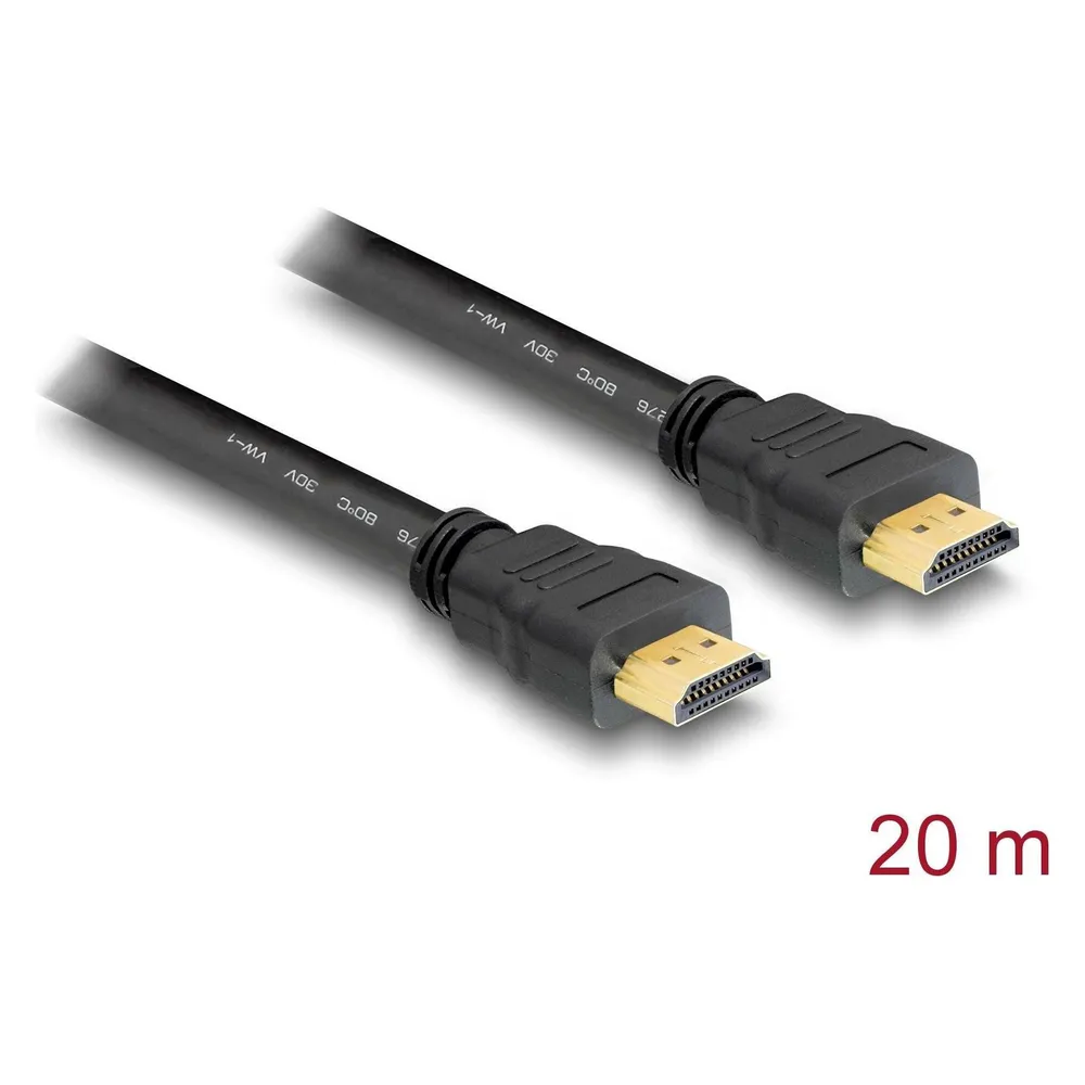Delock HDMI (Typ A) — HDMI (Typ A) (20 m)