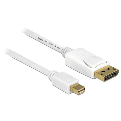 Kabel DisplayPort DeLOCK 3 m Mini DisplayPort zu DisplayPort Weiß