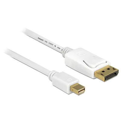 Kabel DisplayPort DeLOCK 83484 5 m Mini DisplayPort zu DisplayPort Weiß