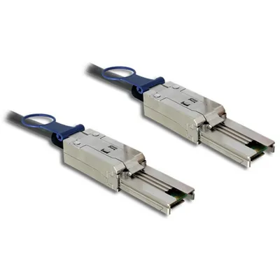 Kabel Mini SAS SFF-8088 DeLOCK 2 m Schwarz