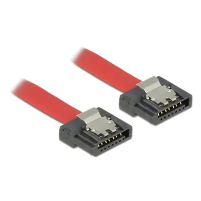 Kabel Delock SATA III FLEXI 0,5 m Rot