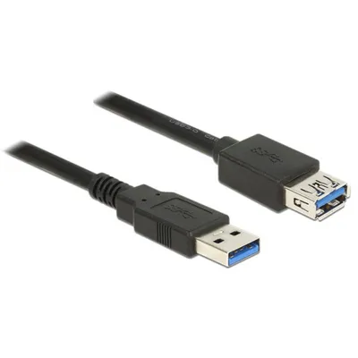 USB-Verlängerungskabel DeLOCK 85057 3 m USB 3.2 Gen 1 Schwarz