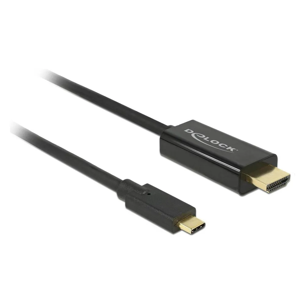 Kabel DeLOCK 85290 USB-C HDMI 1m Gold