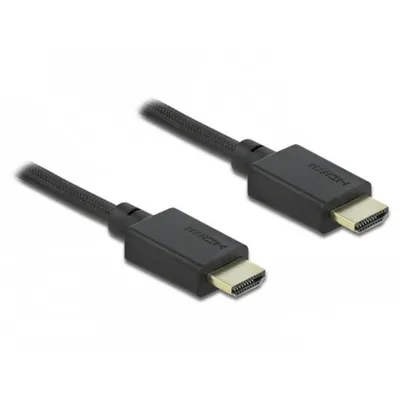 HDMI-Kabel DeLOCK 48 Gbps 8K 60 Hz 0,5 m Schwarz