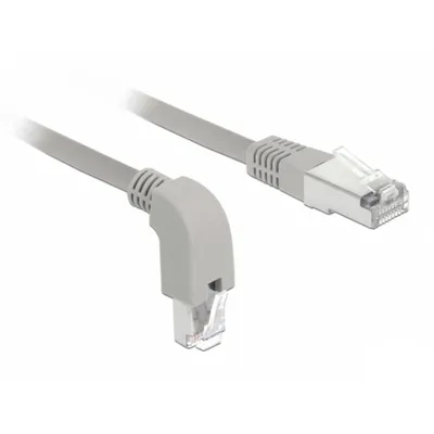 Netzwerkkabel DeLOCK 85874 1 m Cat6a S/FTP Grau