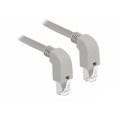 Netzwerkkabel DeLOCK 85878 2 m Cat6a S/FTP Grau