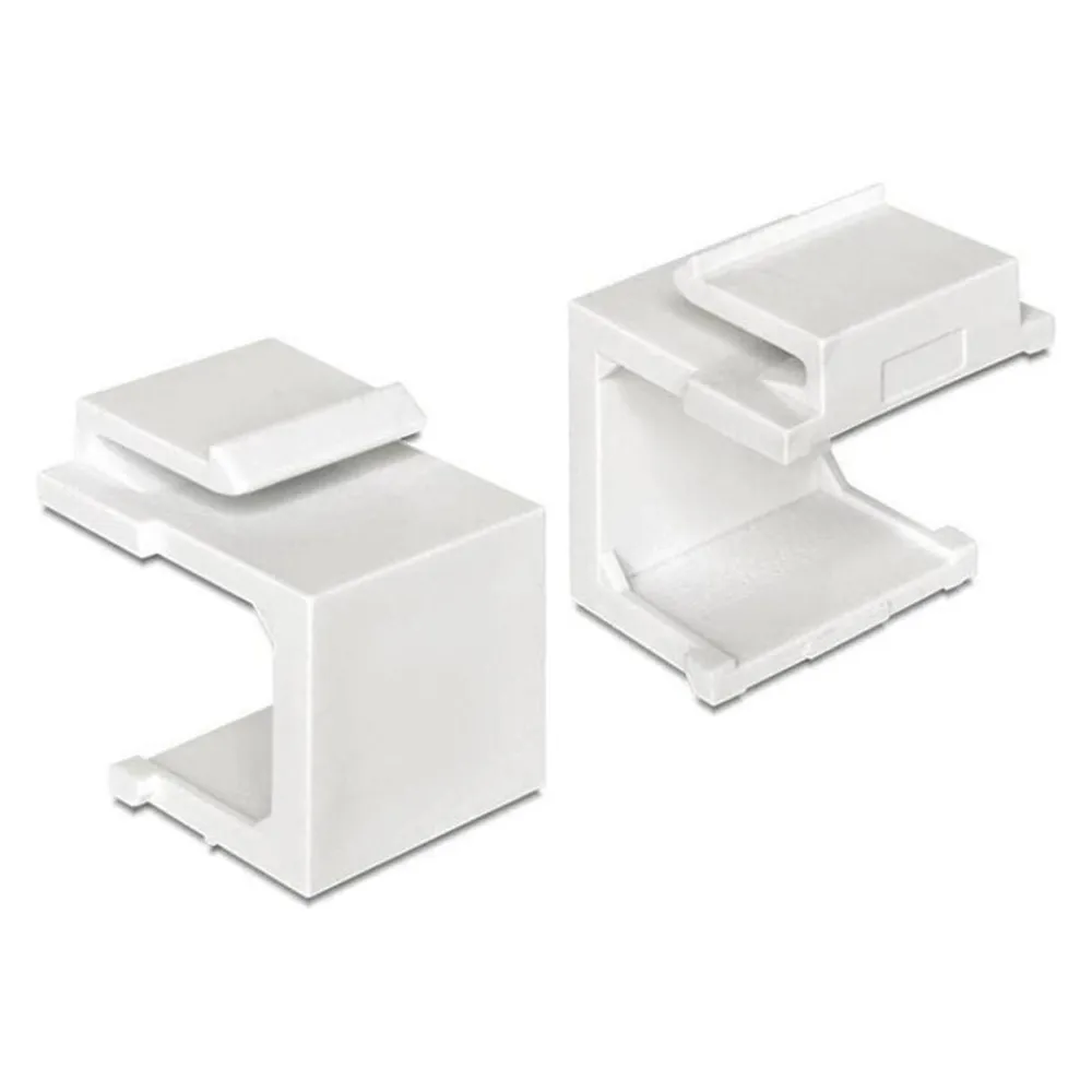 Delock Keystone Jack: Blindeinsatz 4er-Pack (Keystone Modul)